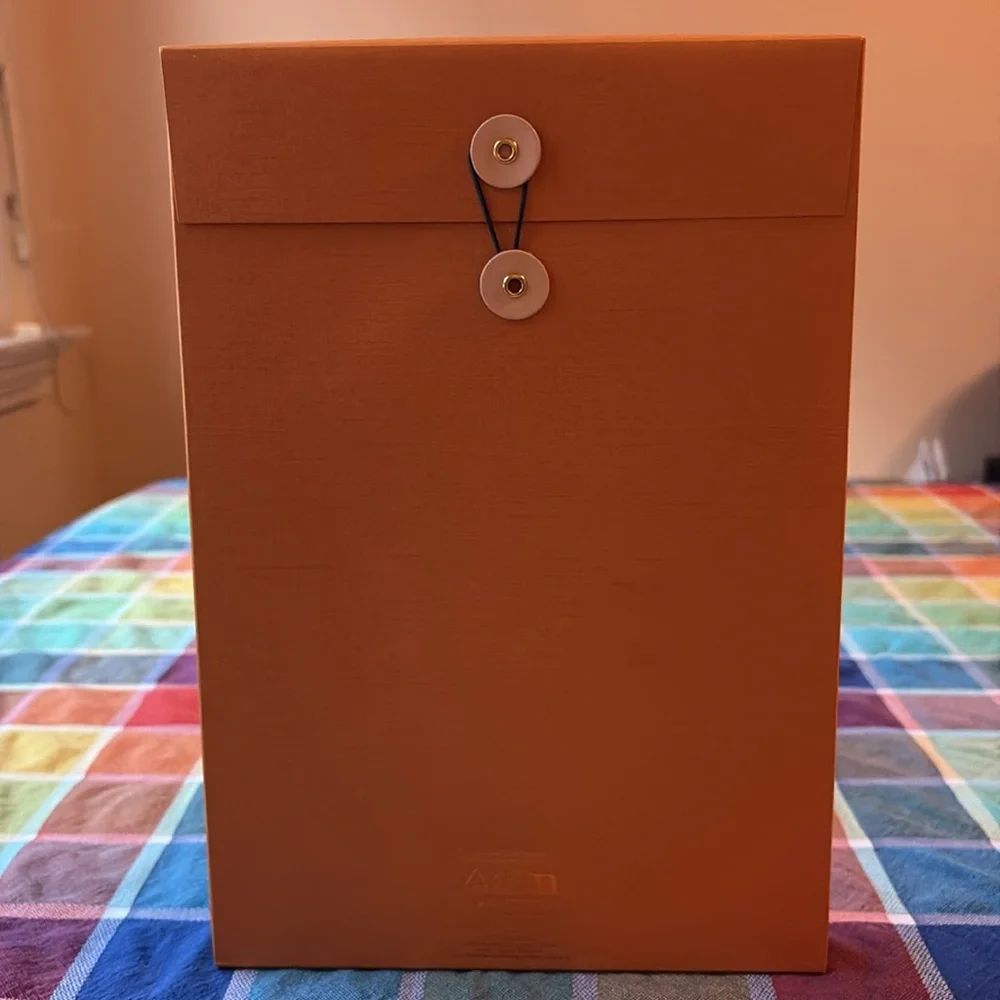 🗂️ LOUIS VUITTON FILE FOLDER WITH VECHETTA TABS 🗂️ NWOT 🗂️